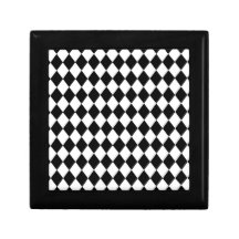 Black and White Harlequin Design
