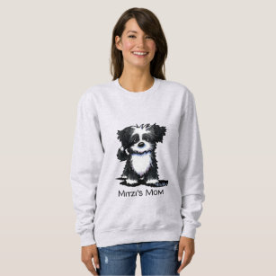 Black and White Havanese Cutie Sweatshirt