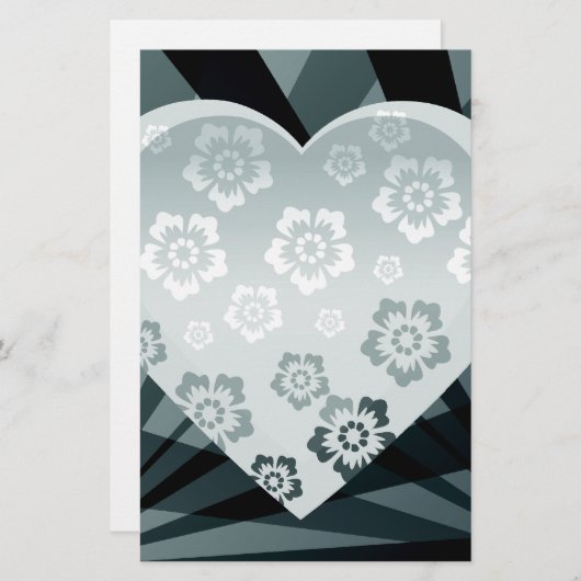 Black and White Heart (Front/Back)