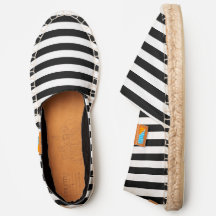 Black and White Horizontal Stripes