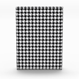 Black and White Houndstooth by Shirley Taylor Acrylic Award