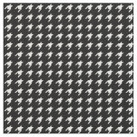 Black and White Houndstooth Fabric