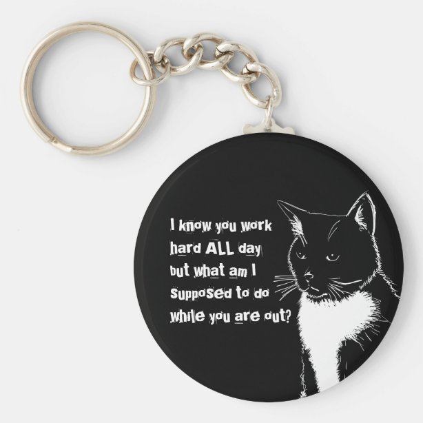 Cat Keychains No Minimum Quantity Zazzle