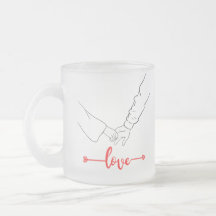 Black And White illustrative Holding Hands couple