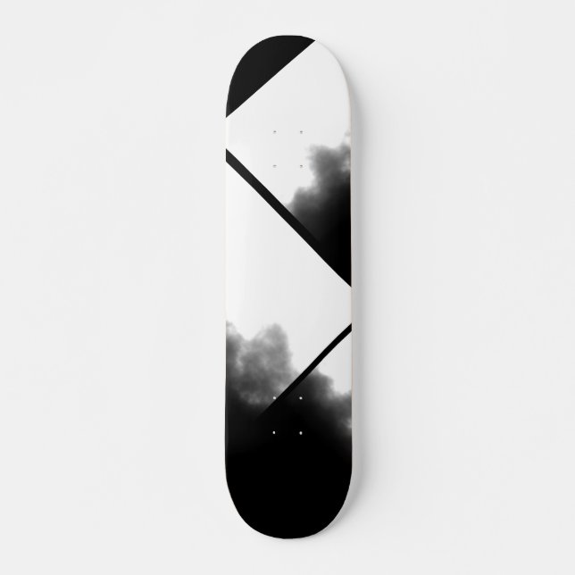 Black and White Ink Look Deck Customizable (Front)