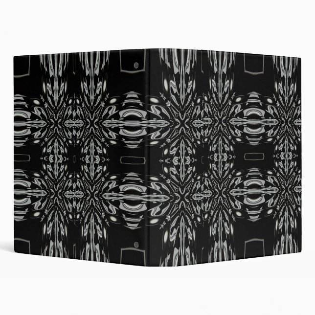 black and white interface 3 ring binder (Background)