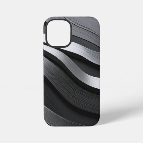 black and white iPhone 12 mini case