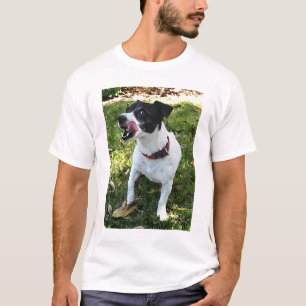 BLACK AND WHITE JACK RUSSELL TERRIER T-Shirt