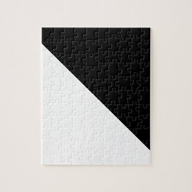 Black and White Jigsaw Puzzle (Vertical)