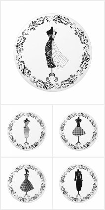 Black and White Knobs