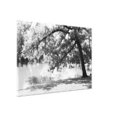 Black and White Landscape Canvas Print | Zazzle