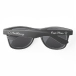 Black and White layered Star Best Man with Name Sunglasses