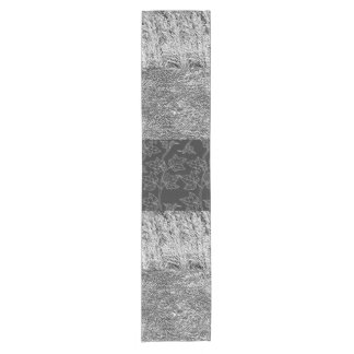Black and White Leaves Prints Table Runner