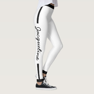 Black and White Leggings