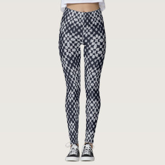 Black and white leggings