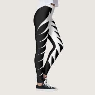 Black and White Leggings