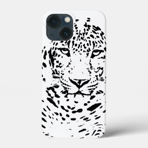 Black and White Leopard Case_Mate iPhone Case