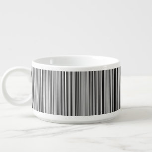 Black And White Lines Bowl