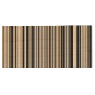 Black And White Lines Wood Flash Drive