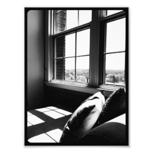 Black and White Loft View Photo Print