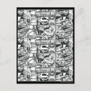 Black and White Logos Postcard