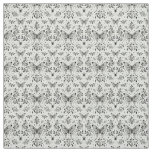 Black and White Magical Moth Fabric