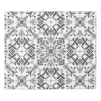 Black and White Mandala Duvet Cover