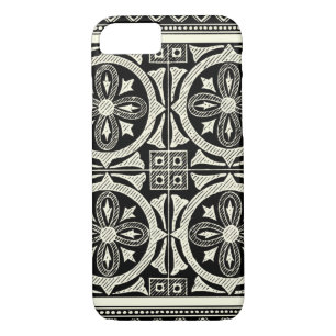 Black and White Mandala Motif by Vision Studio iPhone 8/7 Case