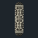 Black and White Mandala Motif by Vision Studio Skateboard Deck<br><div class="desc">A black and white mandala motif brought to you by Vision Studio. Mandala is a Sanskrit word for circle and represents the Universe in Hinduism and Buddhism. Mandalas are supposed to have a calming effect on people, so if you want a little calm in your life buy this print today!...</div>