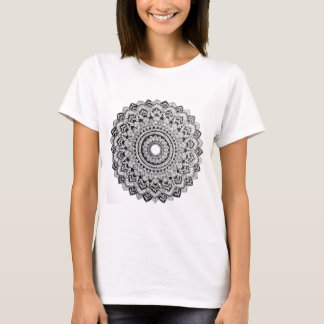 Black and White Mandala T-Shirt