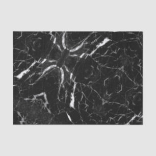 Black and White Marble Texture Gift Tissue Paper