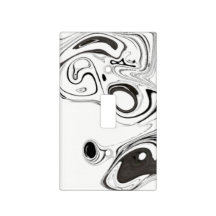 Black and white marbling c)