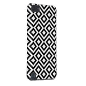 Black and White Meander iPod Touch (5th Generation) Cover (Back/Right)