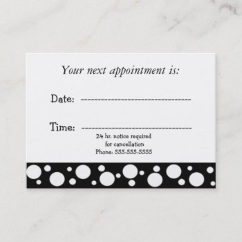 Black And White Medical Appointment by seashell2 at Zazzle