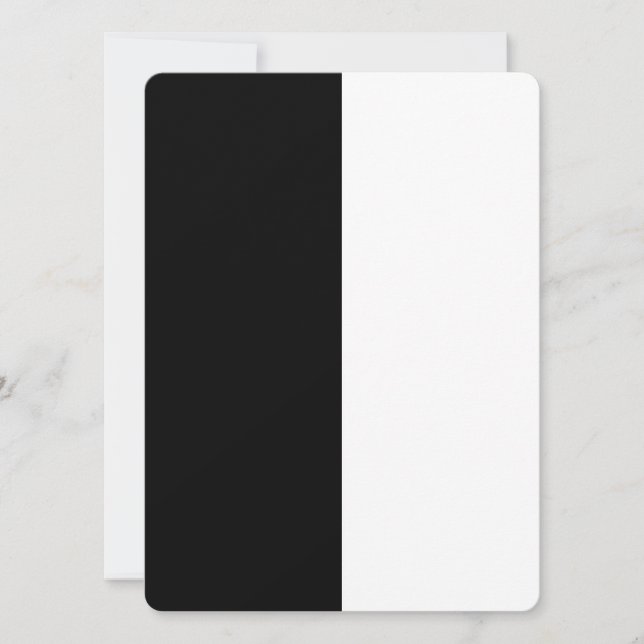 Black And White Middle Customize This (Front)