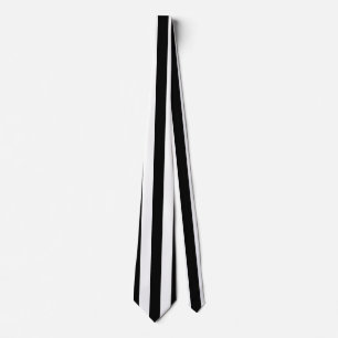 Black And White Middle Customize This Neck Tie