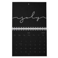 Black and white minimalist 2026