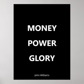 Black and White Minimalist Poster