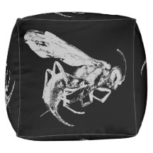 Black and White minimalist Style Insects Bugs