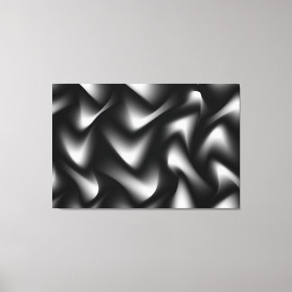 Black and White Modern Abstract Gallery Print