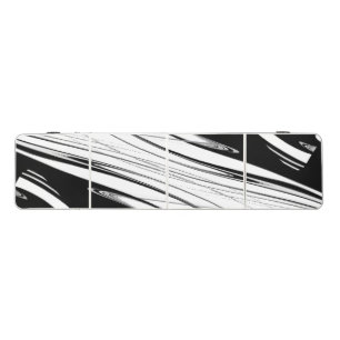 Black and White Modern Beer Pong Table