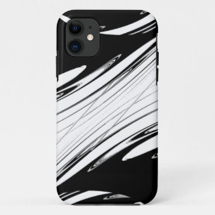 Black and White Modern iPhone 11 Case