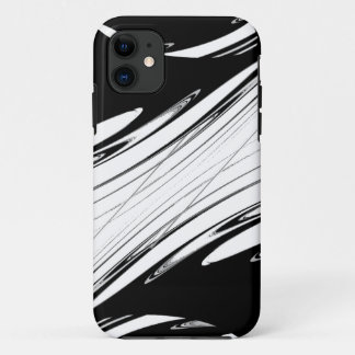 Black and White Modern iPhone 11 Case
