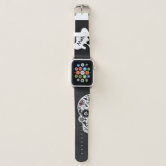 Sugar skull apple online watch band