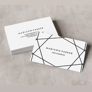 monochrome business card inspiration