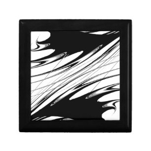Black and White Modern Gift Box