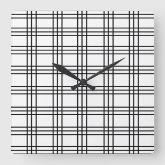 Black and White Modern Grid