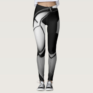 Black and White Modern Leggings