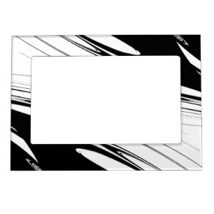 Black and White Modern Magnetic Frame