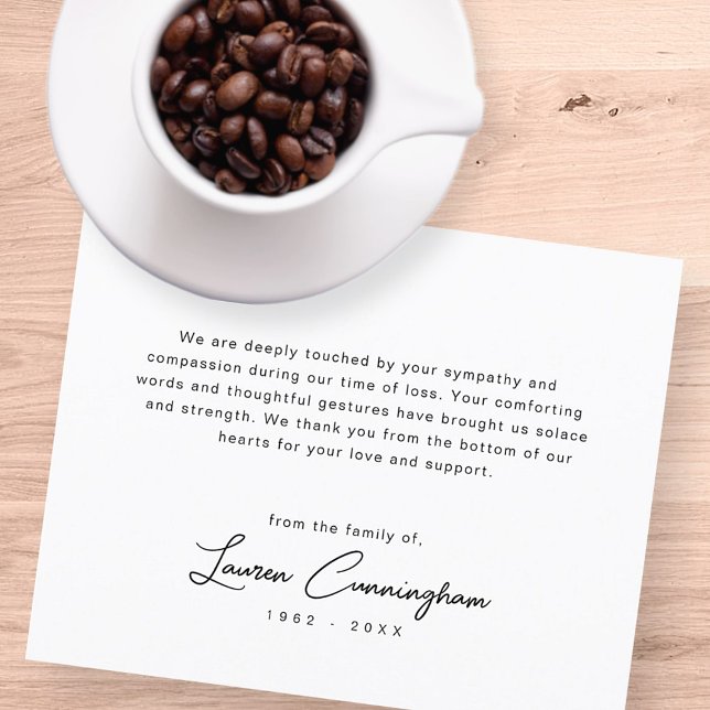 Black and White Modern Minimalist Simple Funeral (Creator Uploaded)